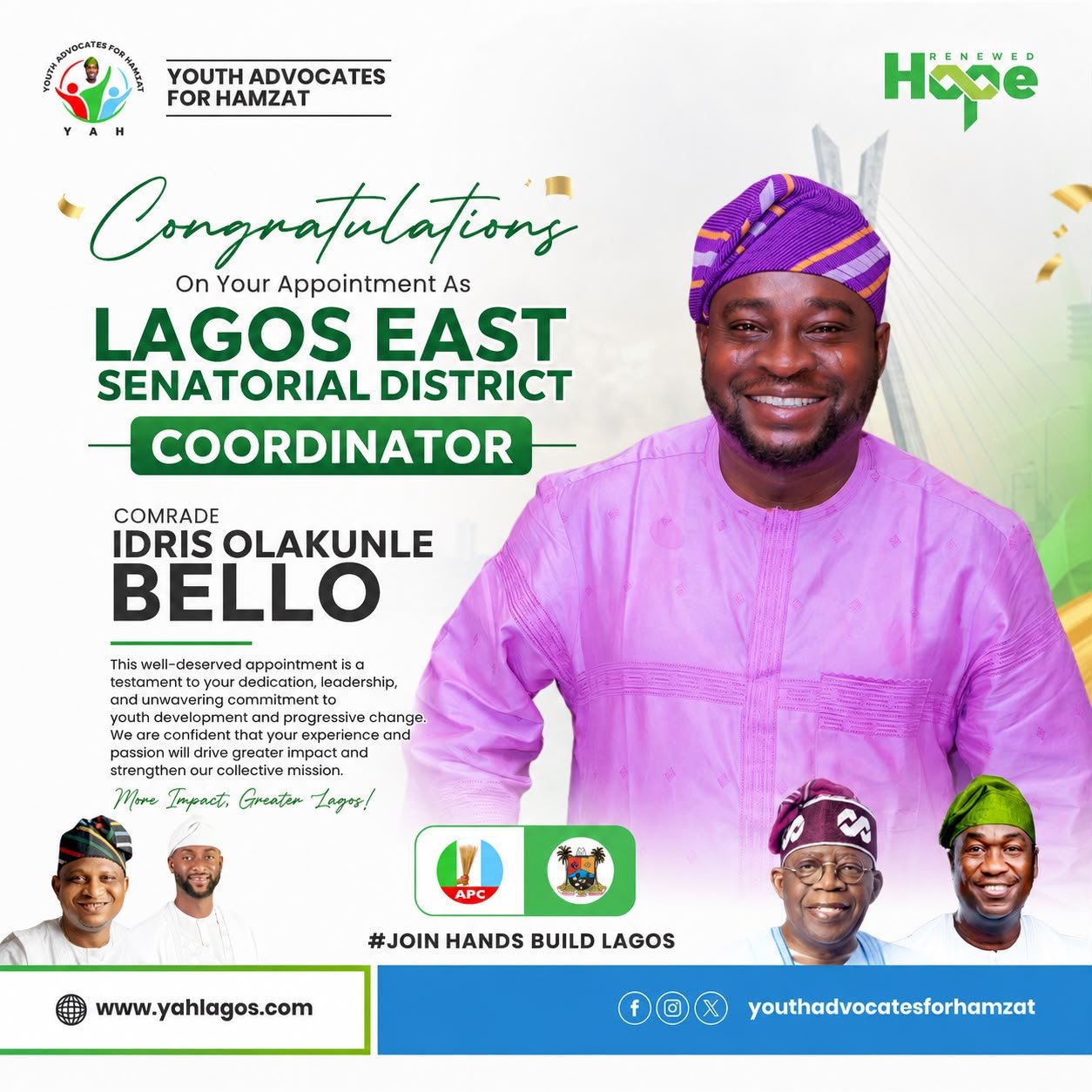 Comr Idris Bello (CEO EMIRALTY Africa