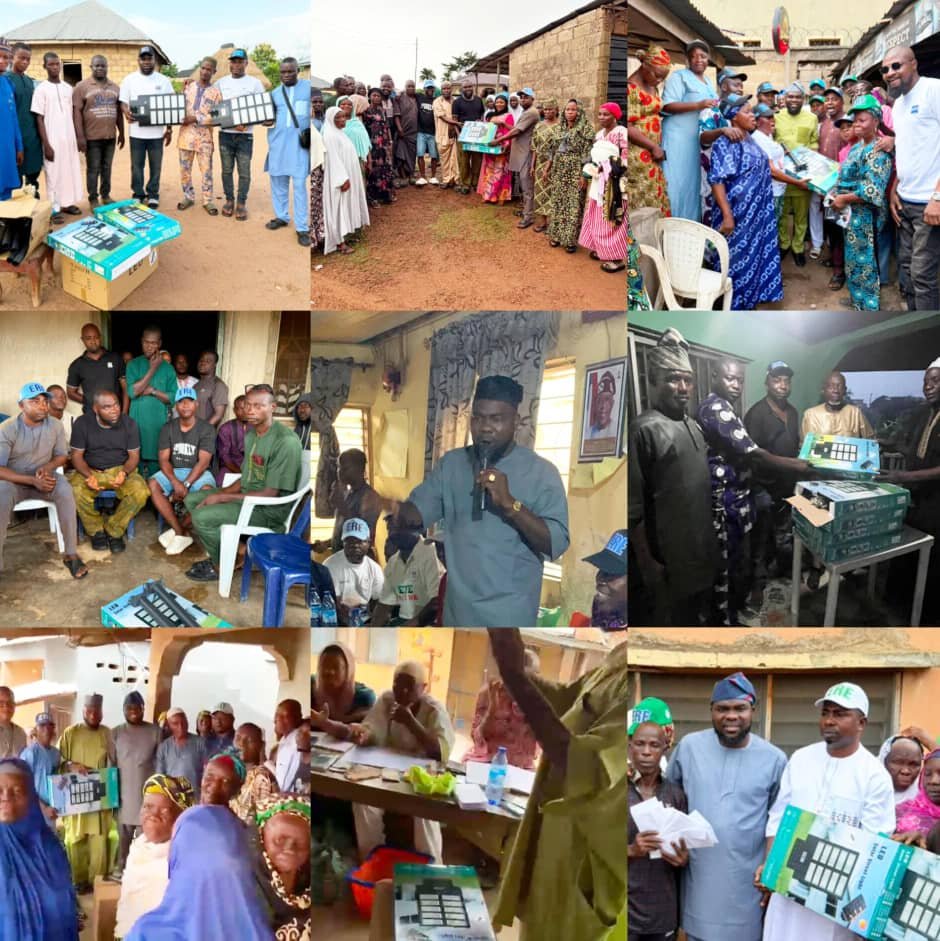 APM’s Olalere Solomon ERE Lights Up Akinyele With 200 Solar Street Lights