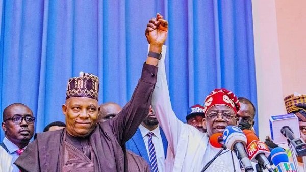 President Bola Tinubu and Vice President Kashim Shettima