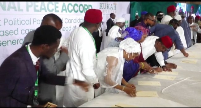 The National Peace Accord ahead of the 2027 general elections
