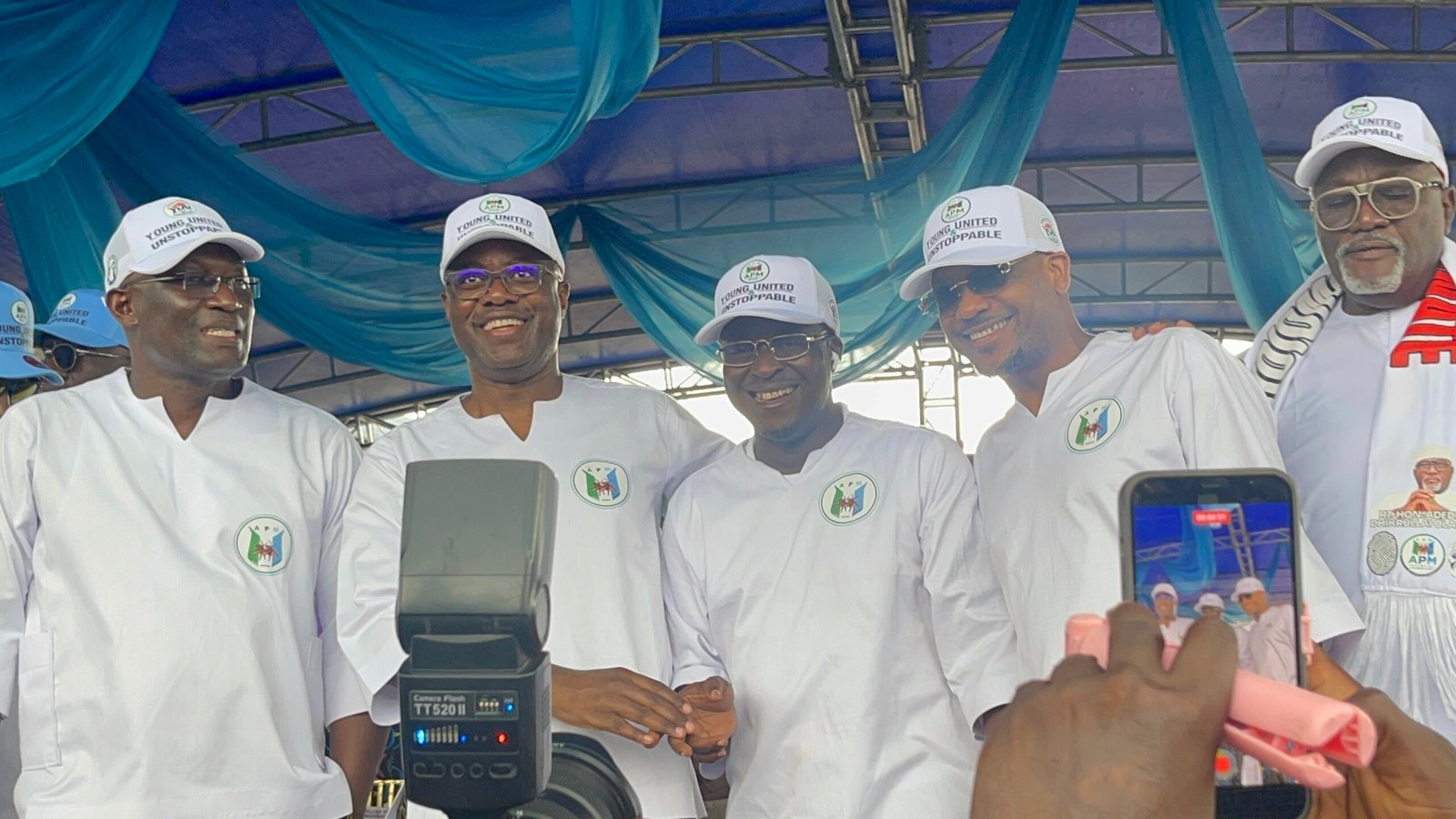 Governor Seyi Makinde at BoyeNation:Jaf Movement Rally