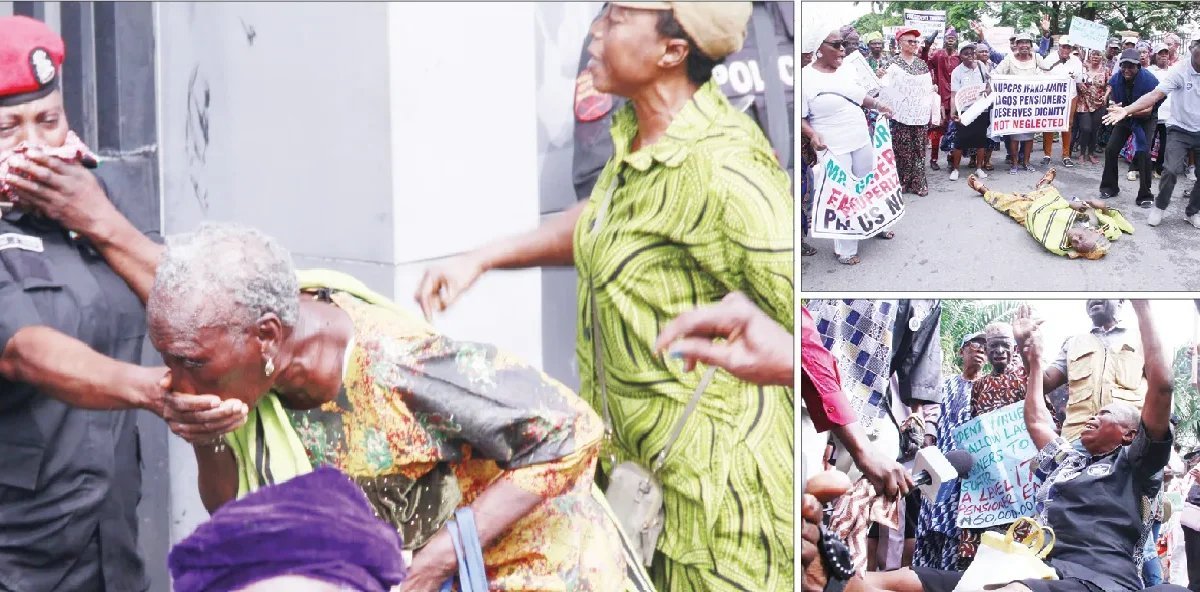 Pensioners Tear Gassed In Lagos State