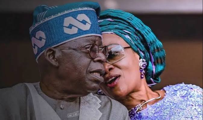 President Tinubu and Wife