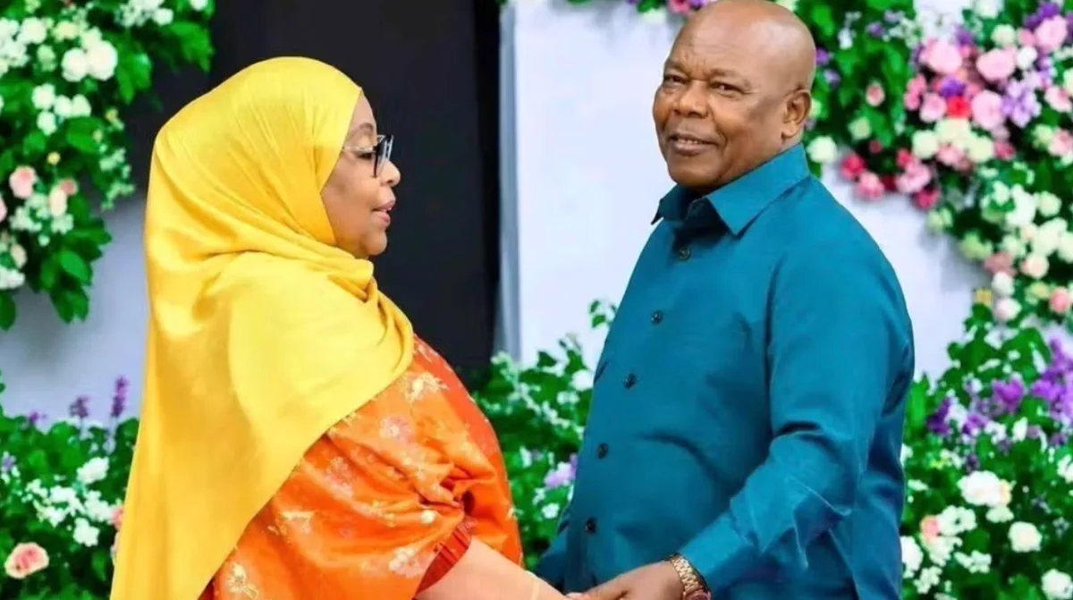 Tanzanian President Samia Suluhu Hassan