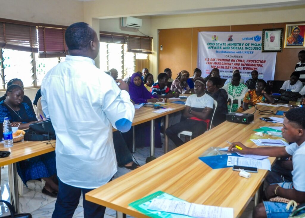 Oyo Govt, UNICEF Strengthen Auxiliary Social Workers’ Capacity for  Digital Child Protection 
