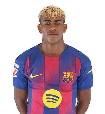 Barcelona winger Lamine Yamal